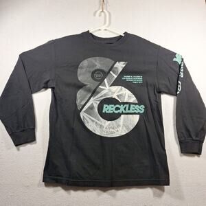 Young And Reckless Mens Shirt Long Sleeve Medium